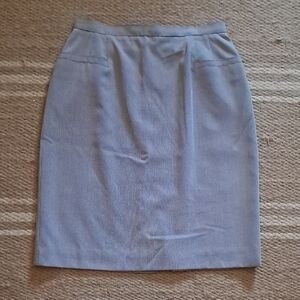 Liz Claiborne Light Blue Pencil Skirt